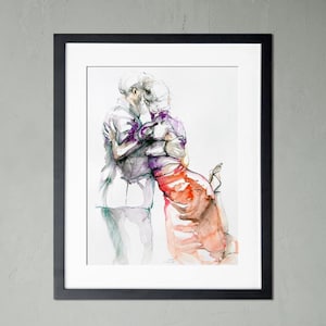 Tangopaar Nr. 88, Original Zeichnung