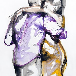 3 art prints, tango couple no. 14, 33 and 56 image 2