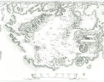 Customisable DnD/RPG Fantasy Maps