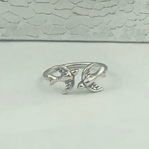 Sparrows toe ring • 925 sterling silver toe ring • Adjustable Toe Ring • Solid Toe Ring •Little Finger Ring • Pinky Ring • Knuckle Ring