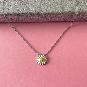 Daisy Flower anklet • 925 Sterling Silver Anklet