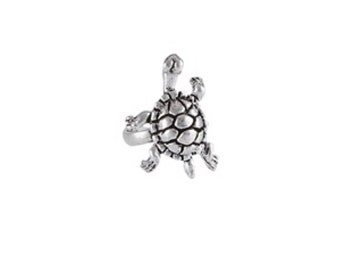 Turtle ear cuff • 925 sterling silver ear cuff