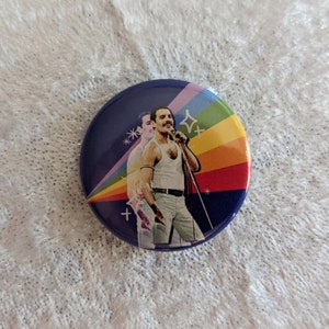Freddie Mercury - 1.5&quot; Pinback Button