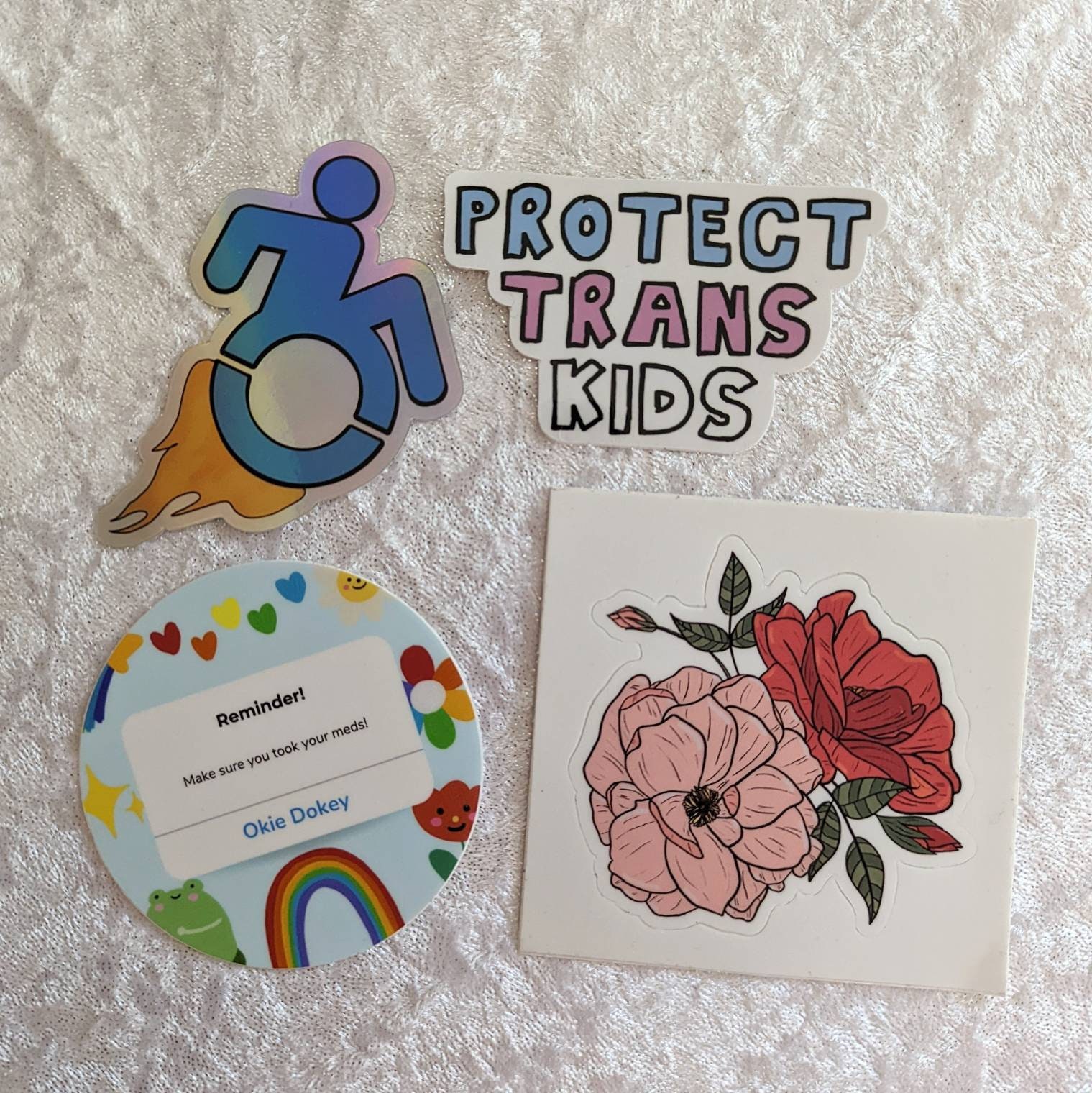 Holographic Disability Pride Die-cut Sticker - Etsy
