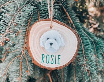 Custom Pet Ornament, Dog Ornament, Cat Ornament, Pet Gift, Christmas Gift, Christmas Ornament, Pet Ornament, Pet Decoration, Pet Christmas
