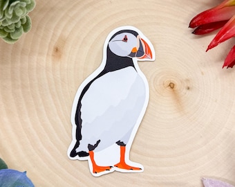 Atlantic Puffin Sticker, Bird Sticker, Birdwatching Sticker, Birding Sticker, Atlantic Puffin Decal, Atlantic Puffin Gift, Atlantic Puffin