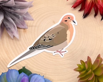 Mourning Dove Sticker, Mourning Dove Decal, Mourning Dove Gift, Mourning Dove Decor, Mourning Dove Bird, Mourning Dove