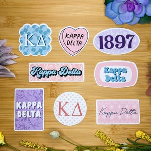Kappa Delta Aufkleber, Kappa Delta Aufkleber, Kappa Delta Flagge, Kappa Delta Geschenke, Kappa Delta Sorority, Kappa Delta Aufkleber, Kappa Delta