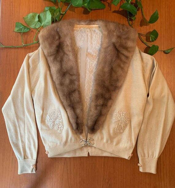 Ballantyne Fur Cardigan | Cashmere Sweater | Fur C