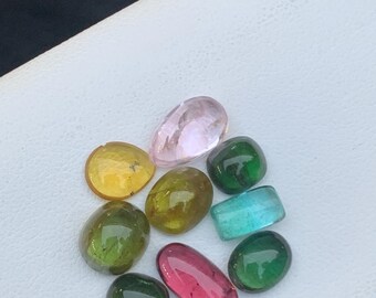Pacote de cabochões de turmalina de 16,40 quilates para joias