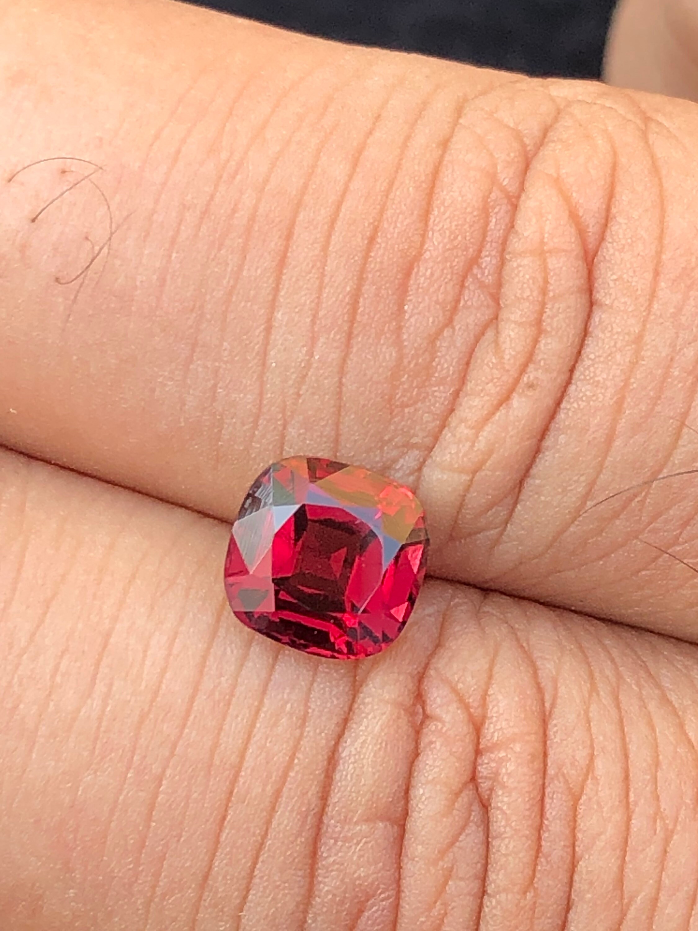 2.20 Carats Gorgeous Custom Square Cut Garnet From Malawi. Size: 7.1x6 ...