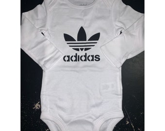 adidas baby onesie