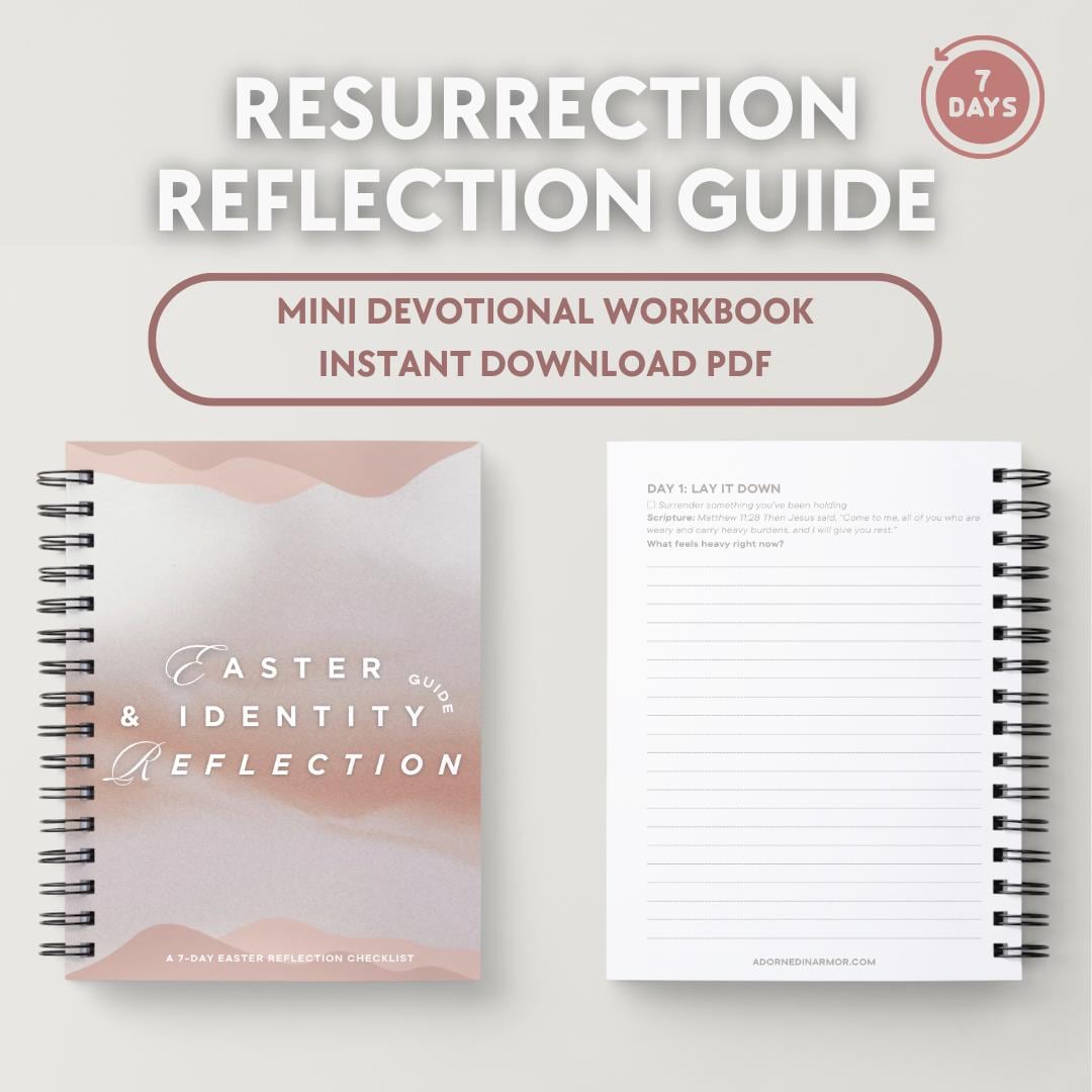 Easter Devotional Printable for Women | Christian Holy Week Reflection ...