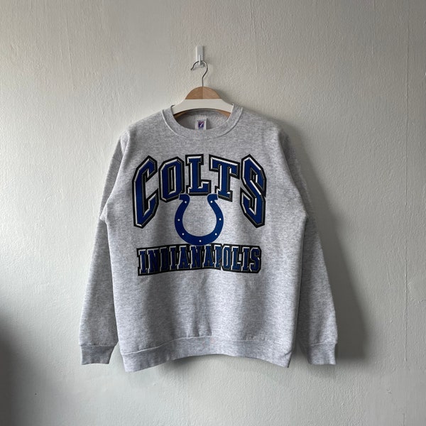Vintage 90s Indianapolis Colts NFL Football Crewneck Sweatshirt (M)