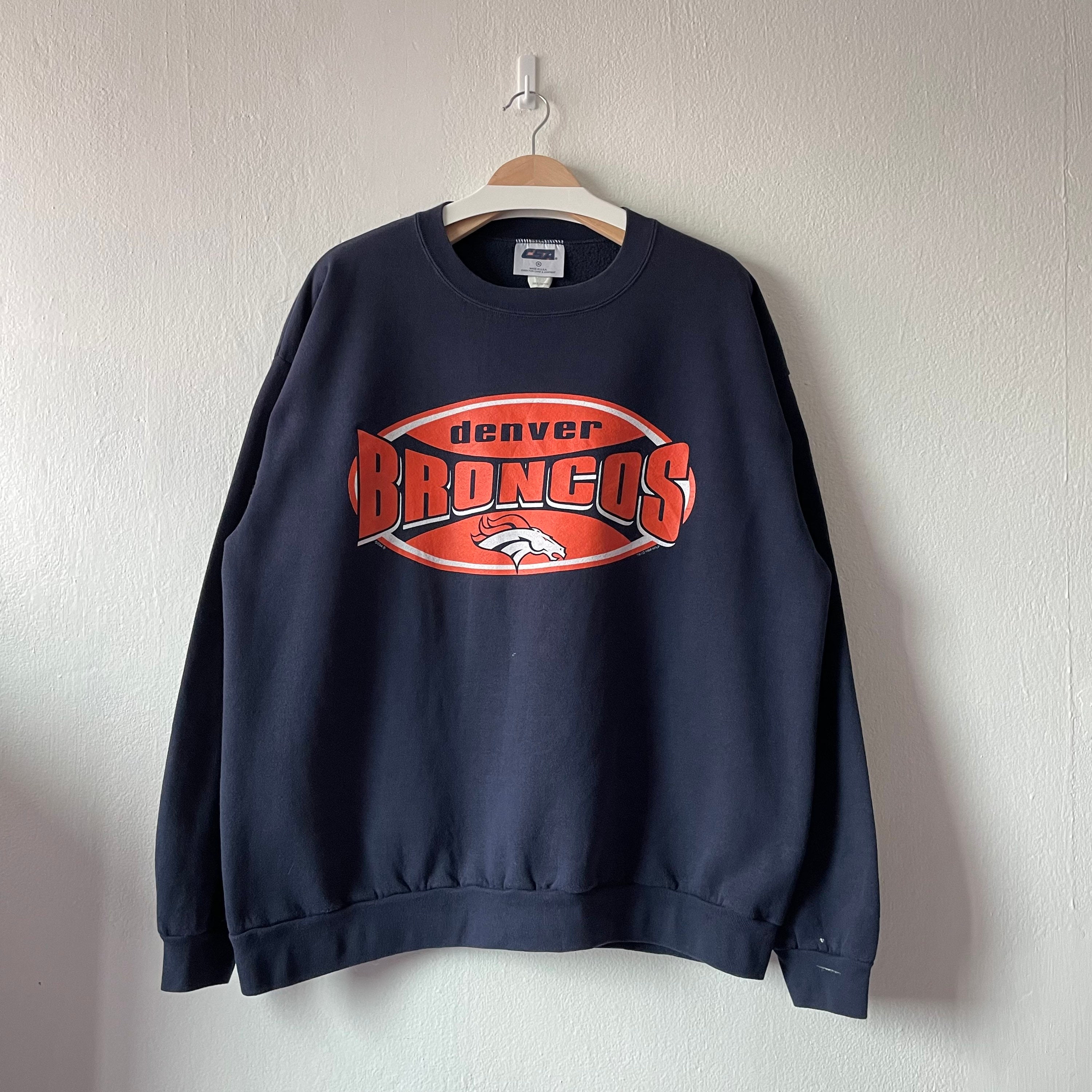 Vintage 1998 Denver Broncos NFL Football Crewneck Sweatshirt | Etsy