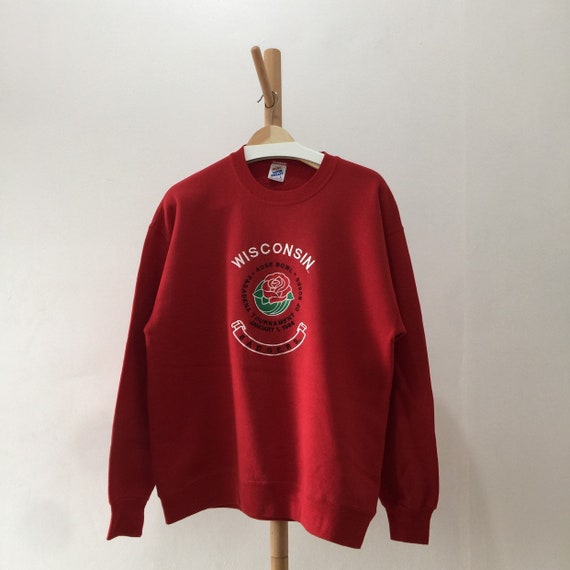 Vintage 1994 Wisconsin Badgers Rose Bowl Embroider