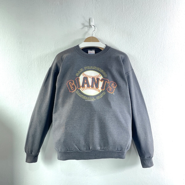 Vintage 2000er Jahre San Francisco Giants MLB Rundhals-Sweatshirt Teamsportbekleidung