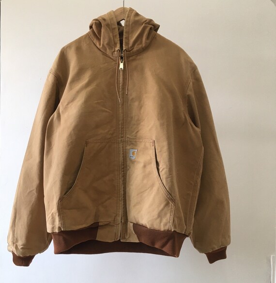 Vintage Carhartt Chore Hoodie Jacket USA
