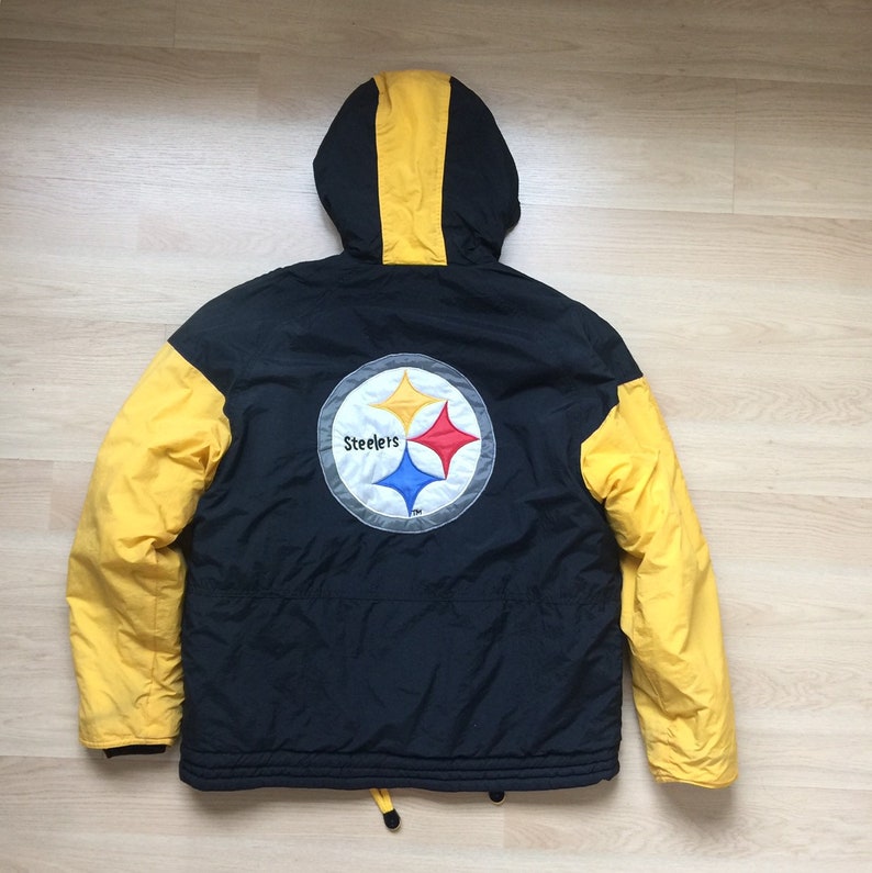Vintage Pittsburgh Steelers NFL Football Jacket Sportswear M | Etsy