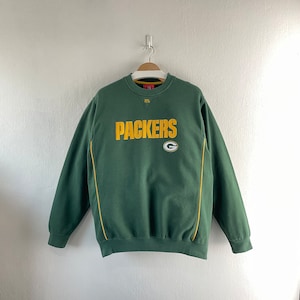 Green Bay Packers NFL Embroidered Crewneck Sweatshirt Team Sportswear