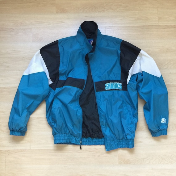 Vintage 90s Starter San Jose Sharks Windbreaker Ja