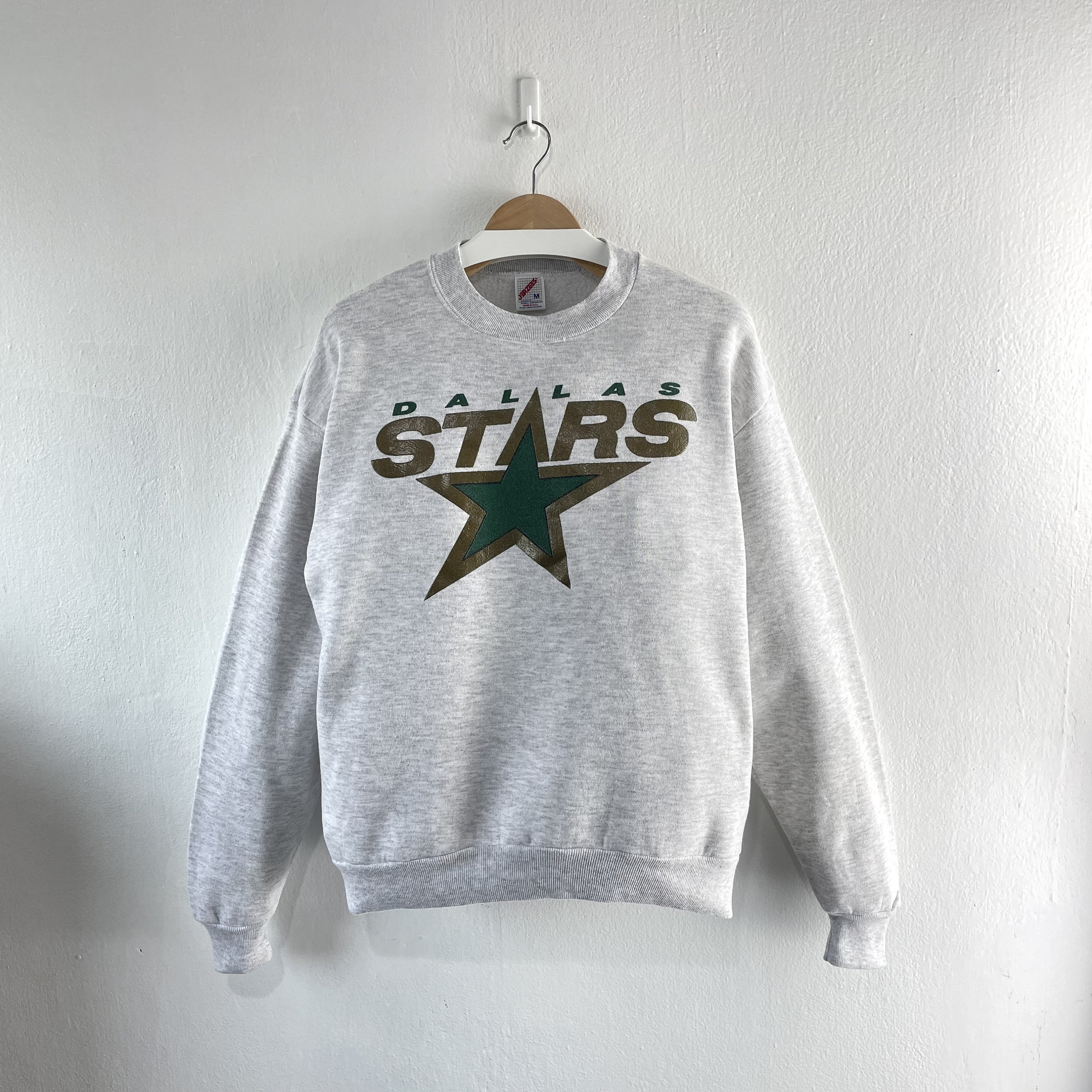 Vintage NHL (Lee) - Dallas Stars Crew Neck Sweatshirt 1990s Medium