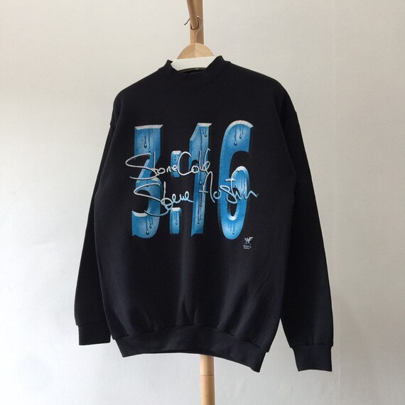 Vintage 90s WWF Stone Cold Steve Austin 3:16 Crewn