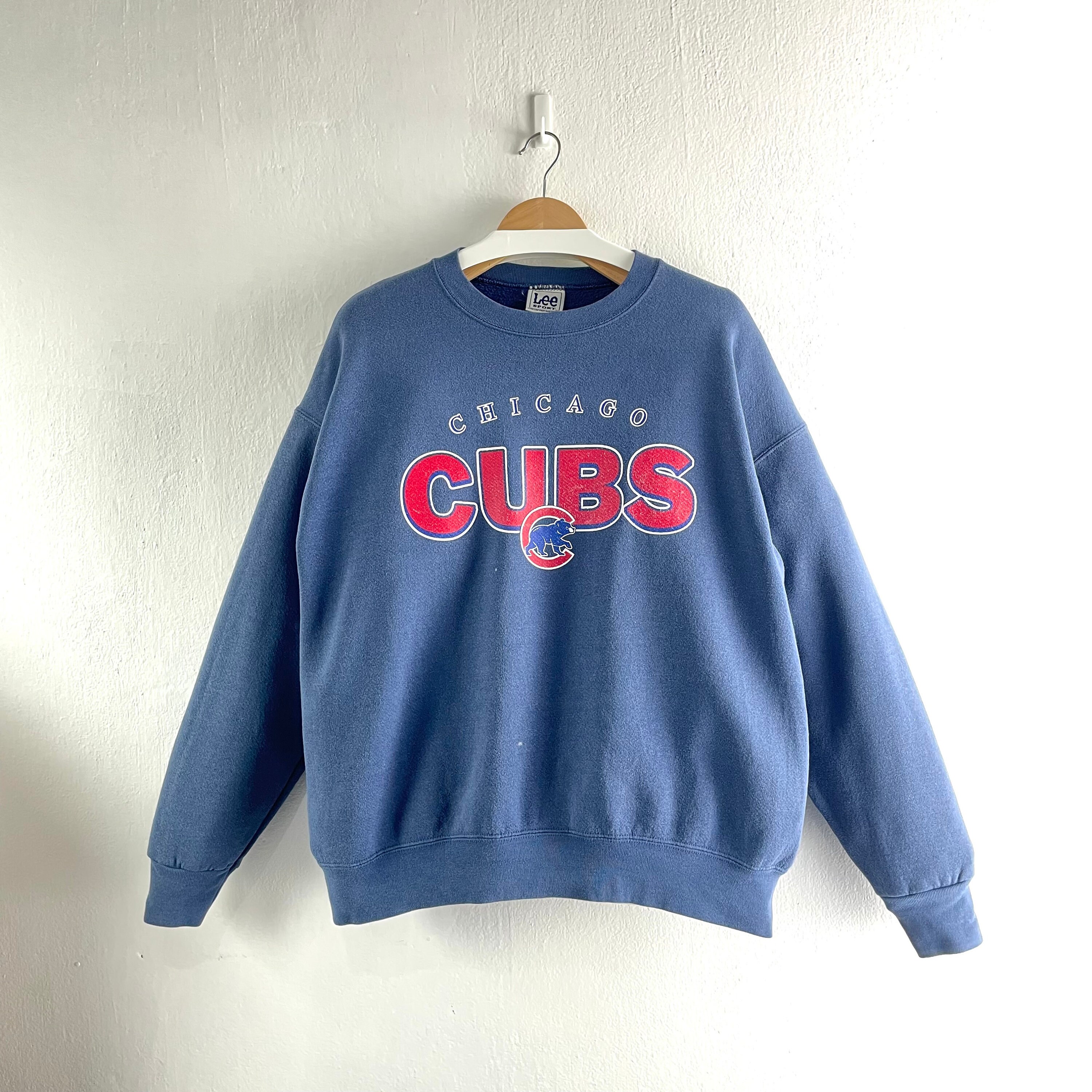 Vintage Y2K Chicago Cubs MLB Baseball Crewneck Sweatshirt Team 