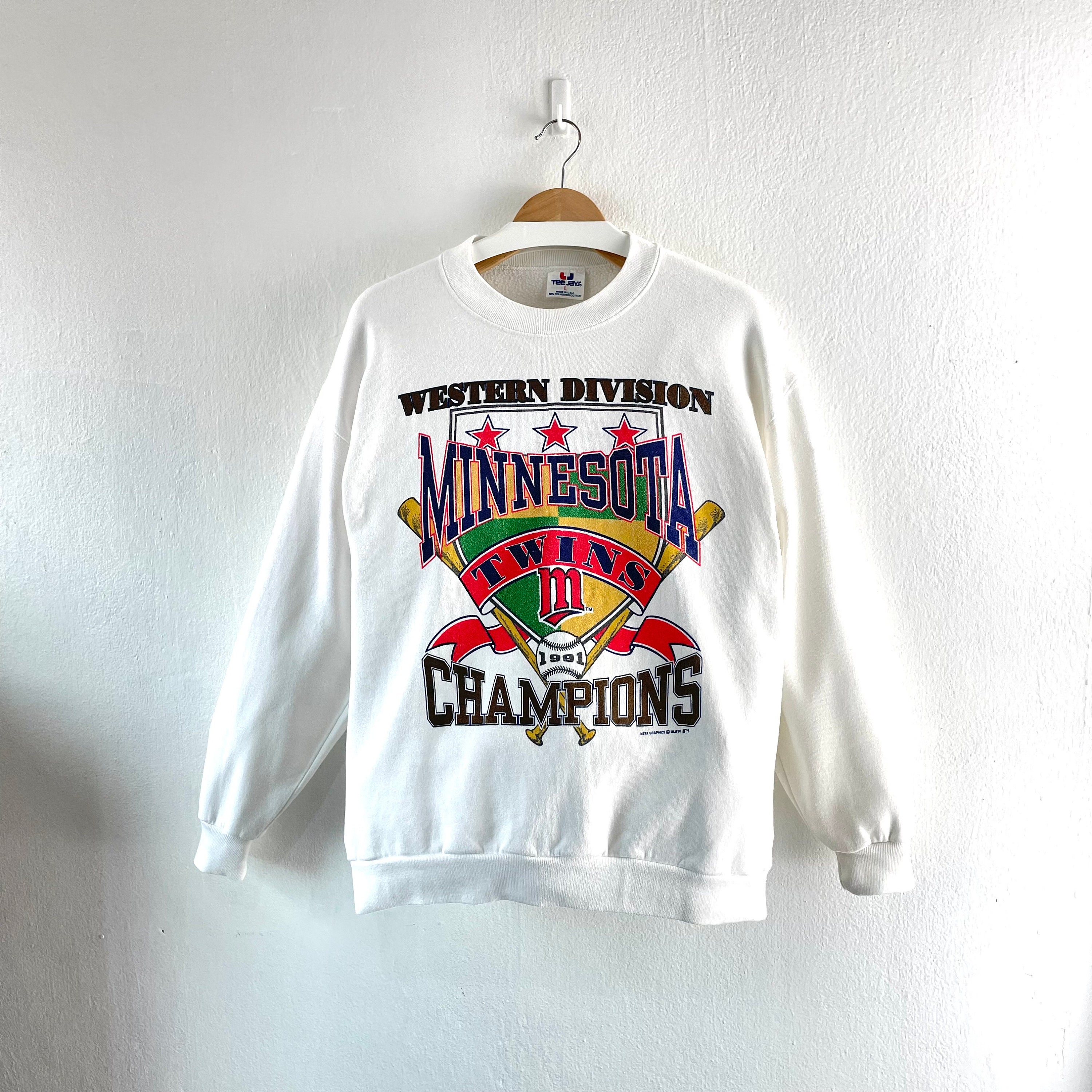1991 World Series Champions Mlb Baseball Minnesota Twins Men's T-Shirt main image 1