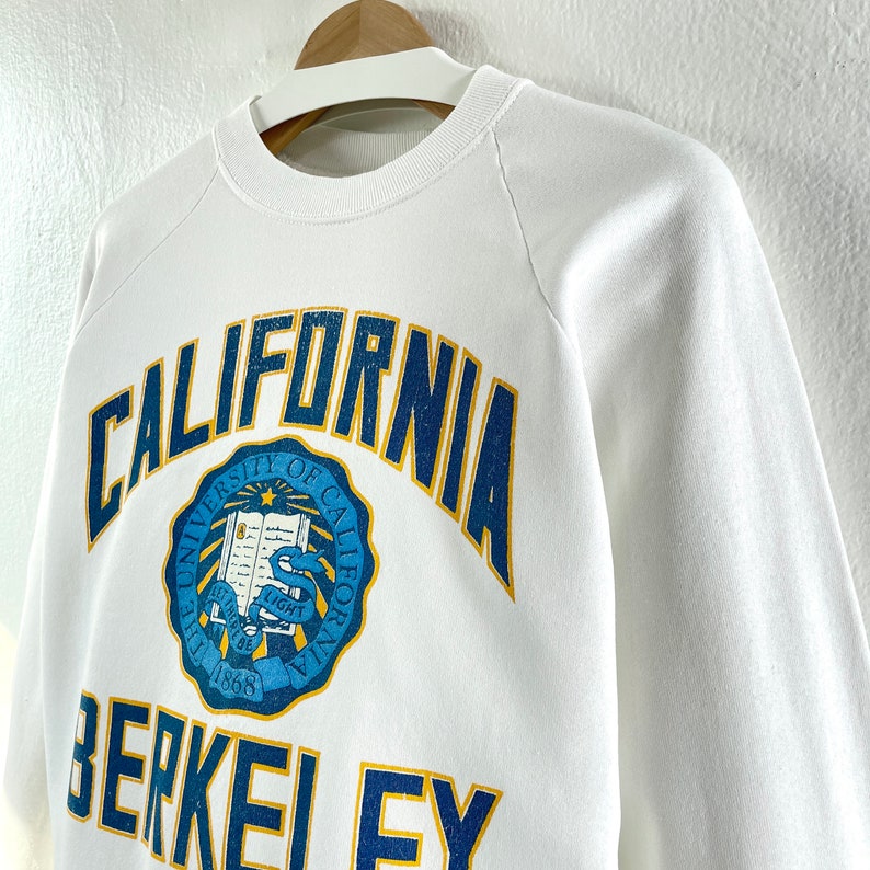 Vintage 90s University of California Berkeley Crewneck Sweatshirt Team ...