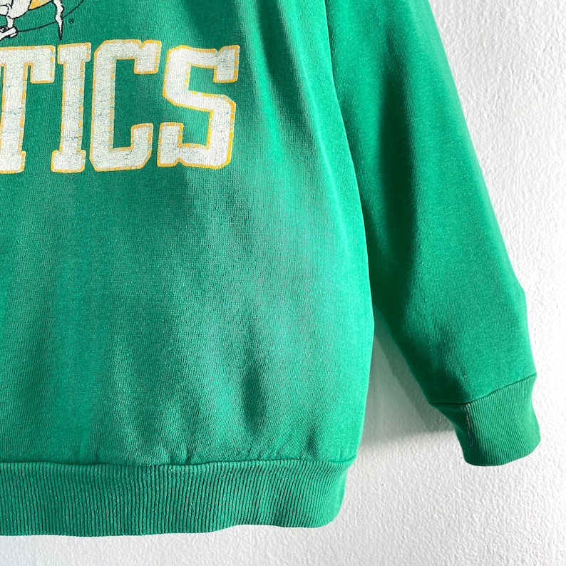 Vintage 90s Boston Celtics NBA Basketball Crewneck Sweatshirt Team