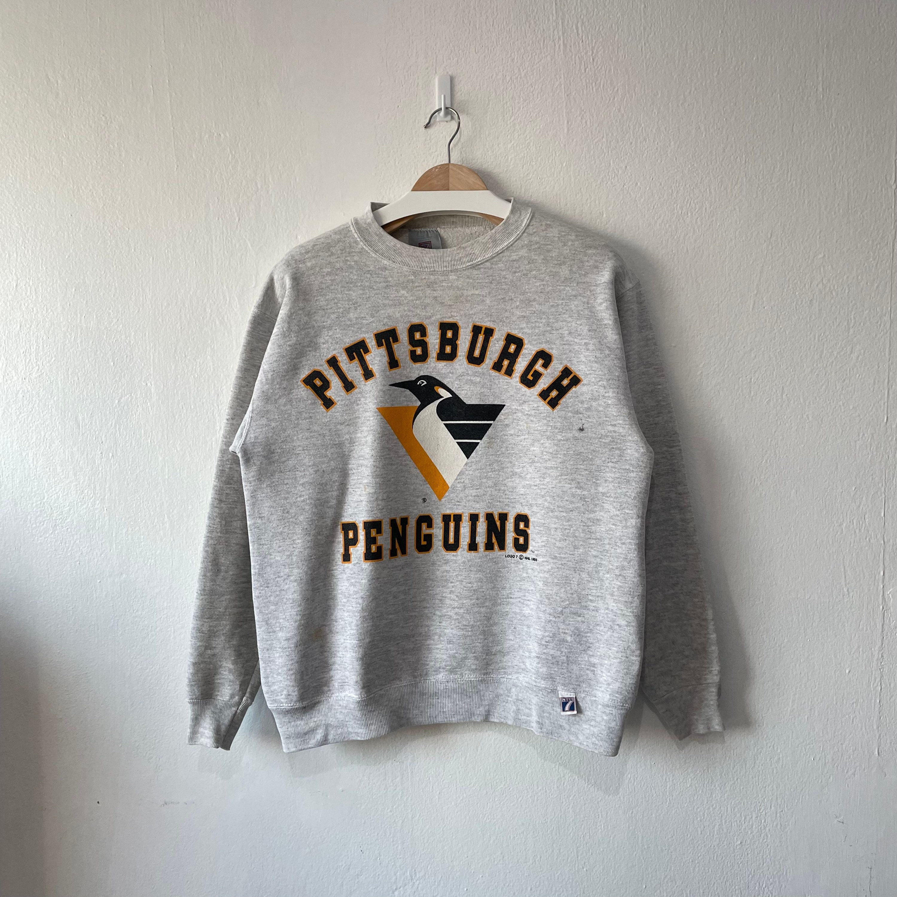 Vintage 90s Pittsburgh Penguins Sweatshirt Penguins Crewneck 