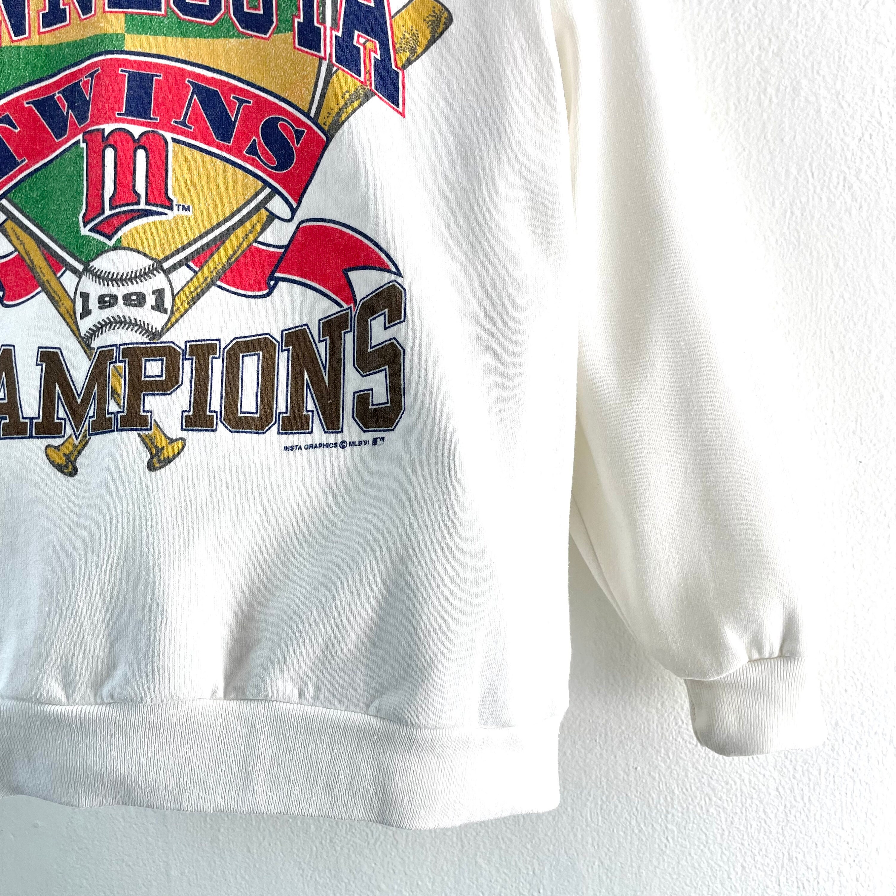1991 World Series Champions Mlb Baseball Minnesota Twins Men's T-Shirt main image 0