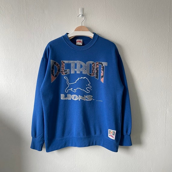 detroit lions crew neck