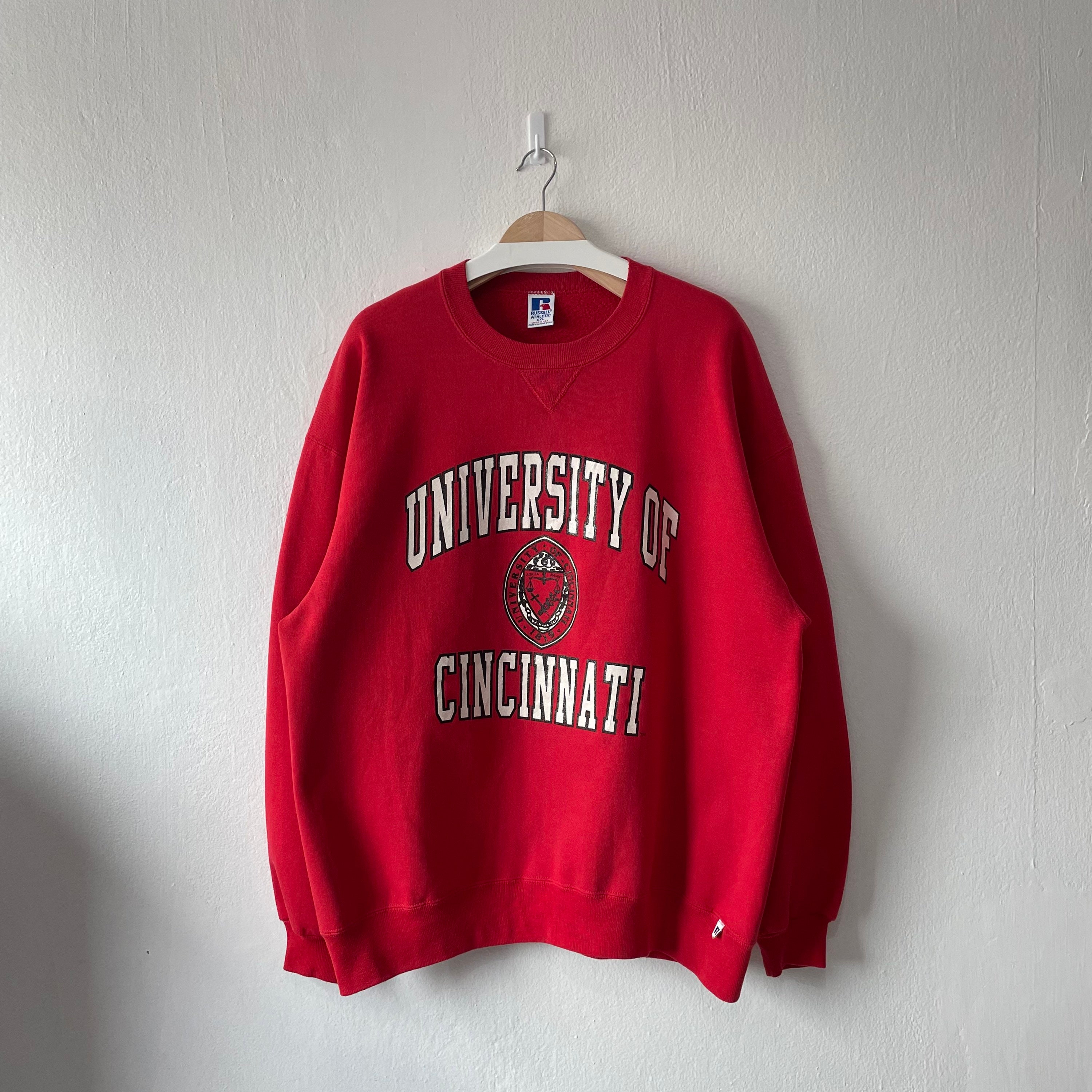 Vintage 90s University of Cincinnati Crewneck Sweatshirt 2XL | Etsy