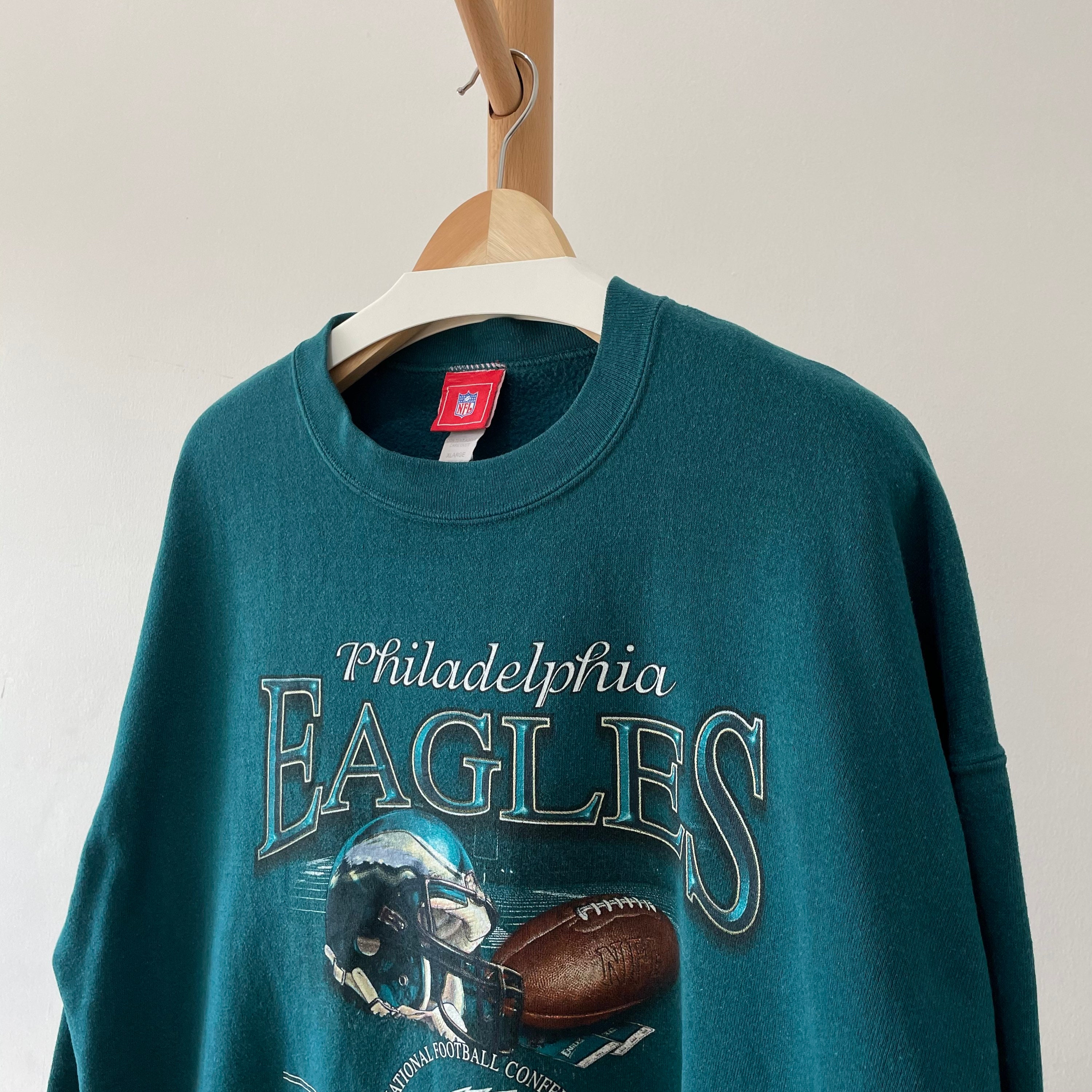 Vintage Philadelphia Eagles NFL Crewneck Sweatshirt XL | Etsy