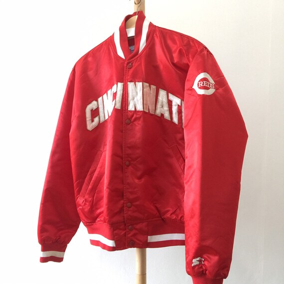 Vintage Cincinnati Diamond Starter MLB Bomber Jack