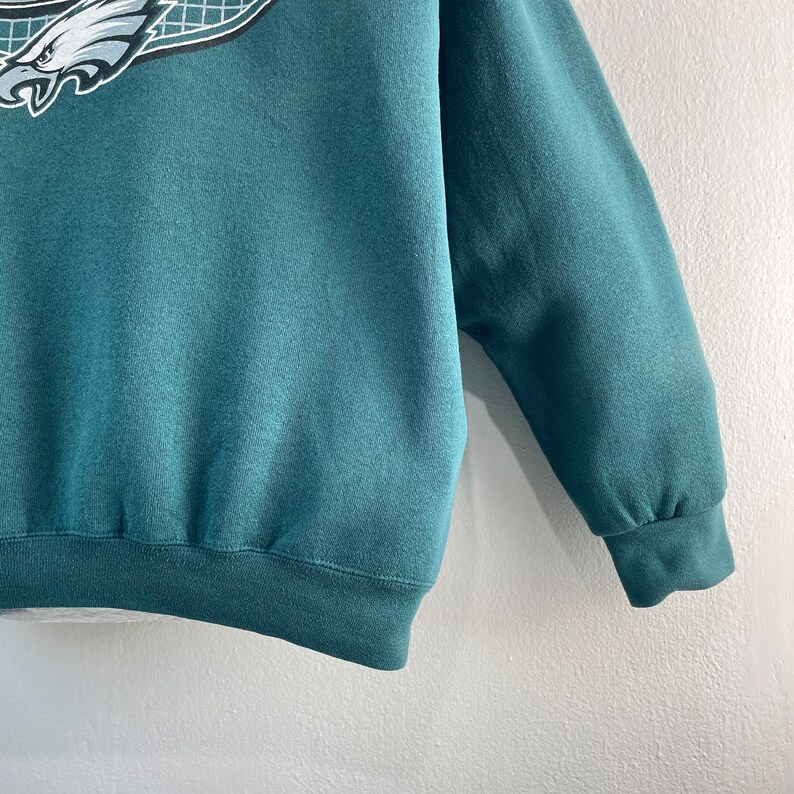 Vintage 90s Philadelphia Eagles NFL Football Crewneck Sweatshirt Team ...