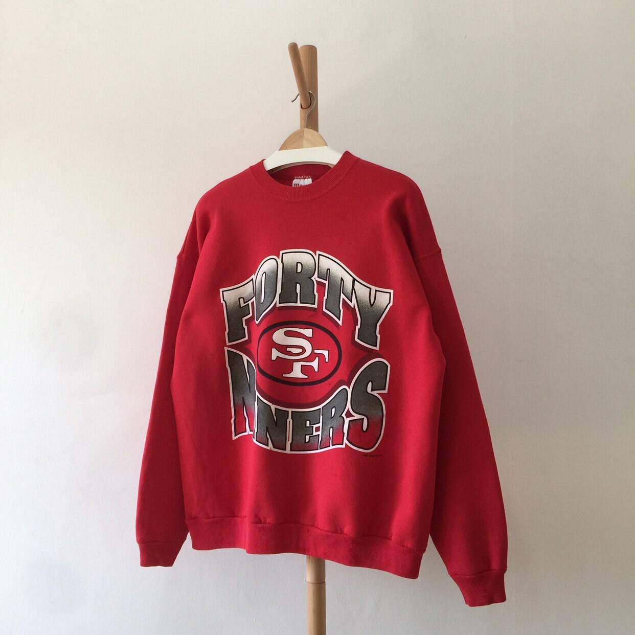Vintage 90s San Francisco 49ers Big Logo NFL Football Crewneck | Etsy