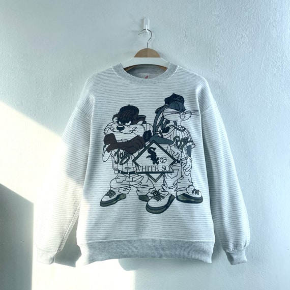 古着 90s MLB Chicago White Sox ホワイトソックス スウェット