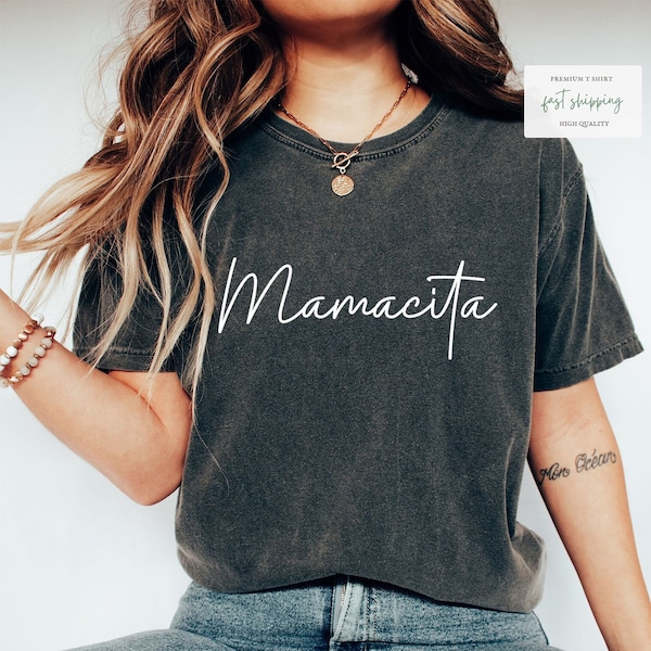 Vintage Mamacita T-Shirt: Retro Style with Modern Twist, Empowering Mamacita Tees, Mexican Inspired Mamacita Tee