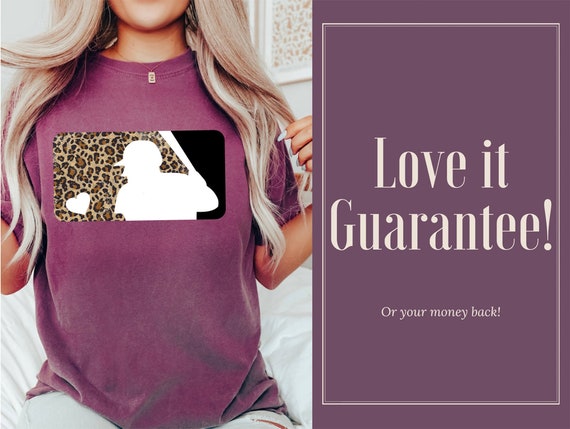Cheetah Baseball Tee Shirt, Cheetah Print Baseball T-shirt