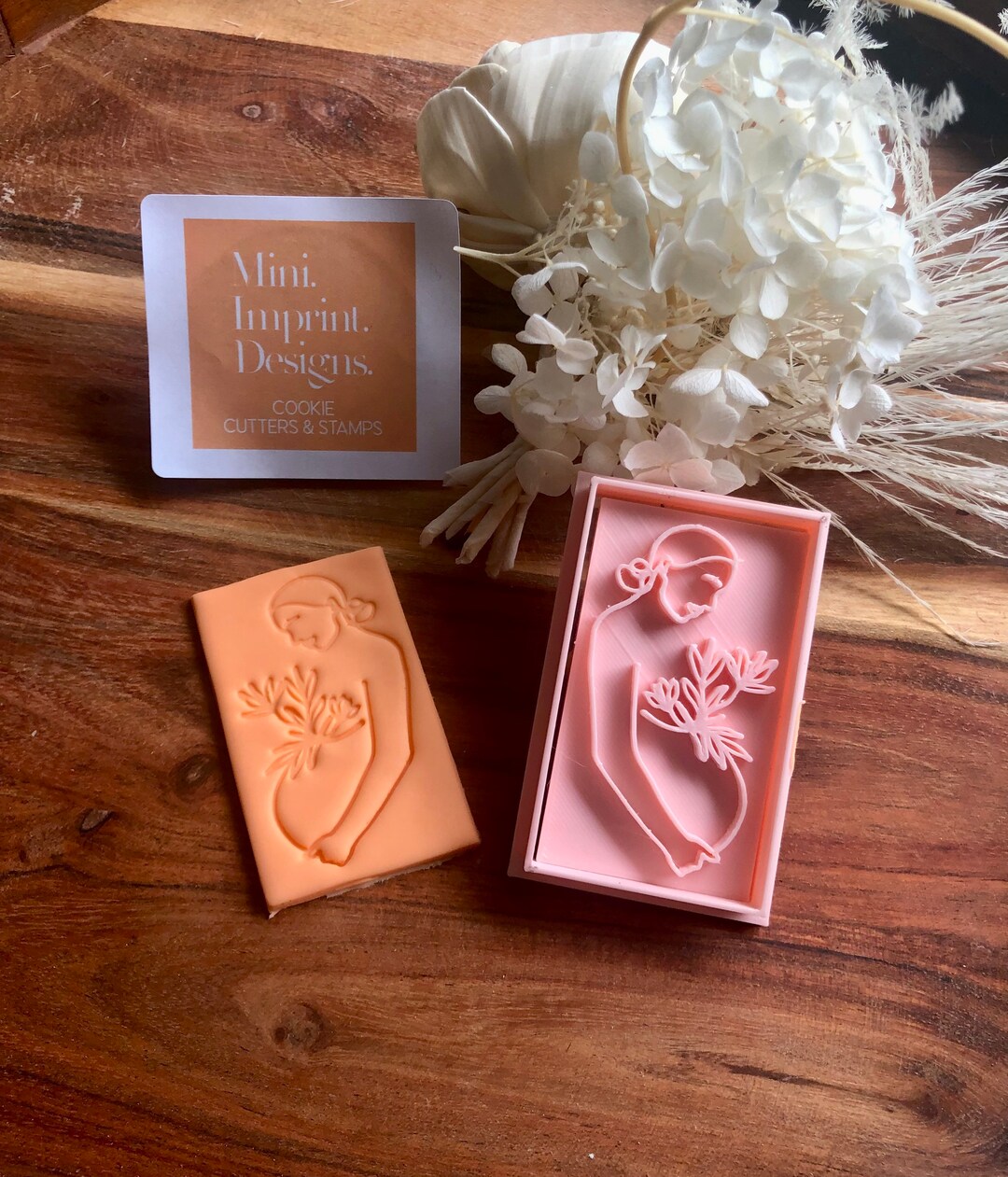 Baby Shower Cookie Stamp and Cutter Set Etsy Australia