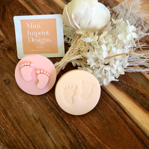 Custom Cookie Fondant Stamp Baby Shower Cookie Stamp With Etsy