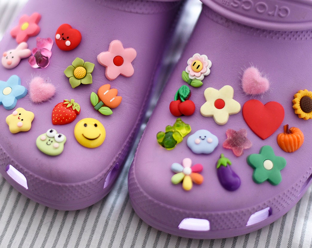 MIX AND MATCH Cute Croc Charm Shoe Charms for Crocs Y2K Etsy