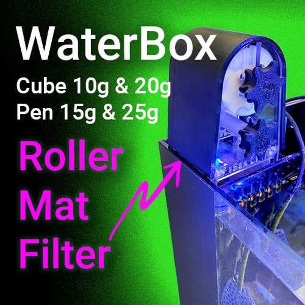 Waterbox Roller Mat Filter - Convient aux cubes 10g, 20g, 15g, 25g Peninsula