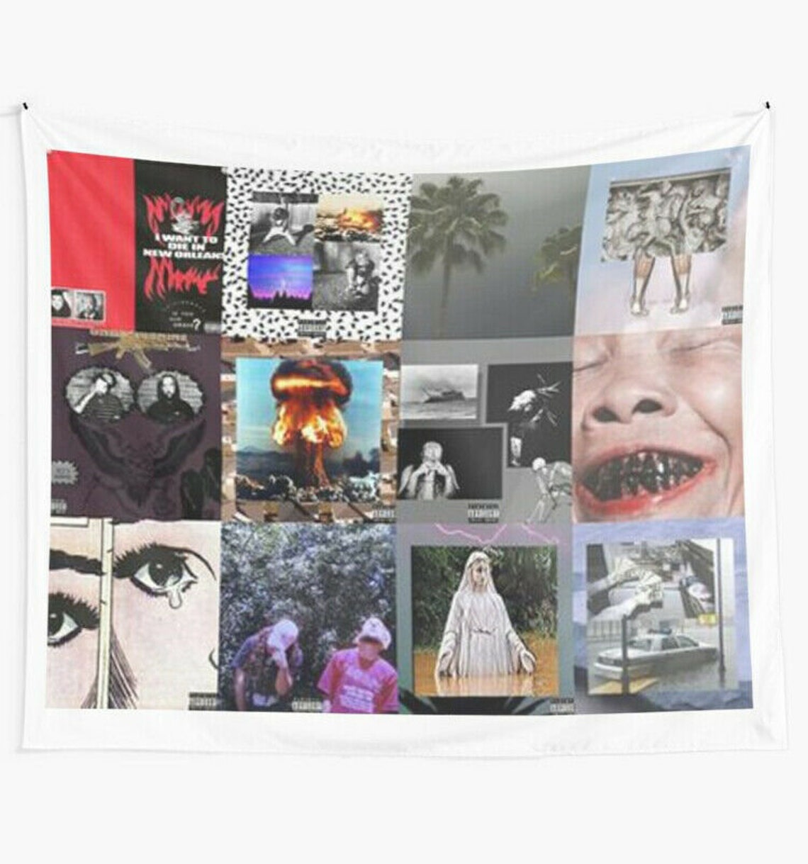 Suicide boyS Album Wall Tapestry Suicideboys Ruby and Scrim Etsy