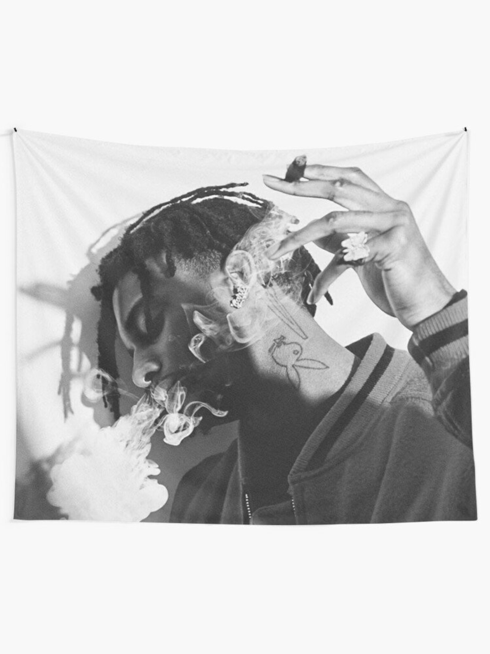 Playboi carti Tapestry Rapper Wall Hanging Tapestries Etsy