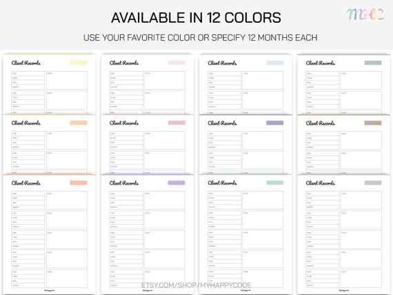 Client Records Printable, Client List, Customer List, Customer Tracker, Customer Contact List, Client Contact List, Beauty Client Records - Etsy client-records-printable-client-list-customer-list-customer-tracker-customer-contact-list-client-contact-list-beauty-client-records-etsy