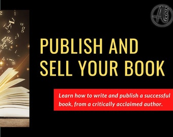 How to Publish Your Book Guide | Umsatz steigern | Erfolgreiches Buch | Autor Marketing Kurs | Schriftsteller | Tipps | Verdienen Sie Geld Schreibrat